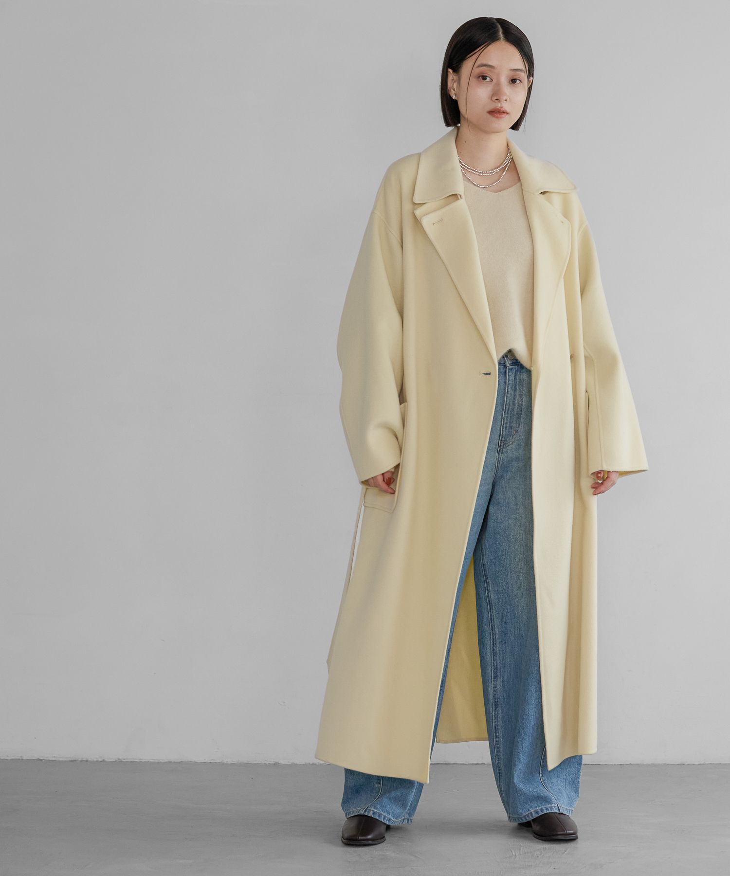 A part by 「カシープ3WAYスタンドロングコート」|チェスターコート|