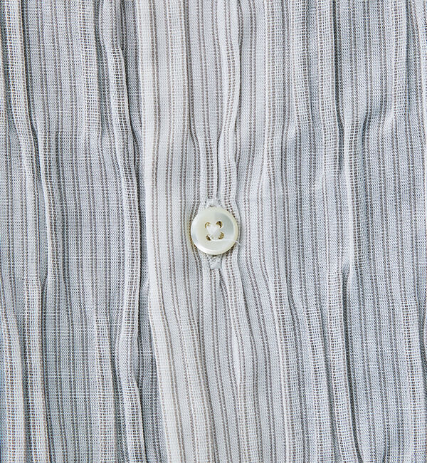 ABAHOUSE「【リンクルストライプ】レギュラーカラーシャツ」|シャツ・ブラウス|