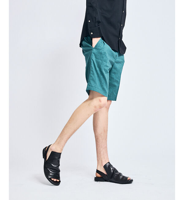 ABAHOUSE「ソロストレッチ リネン イージーショートパンツ / セットアップ対応」|その他|