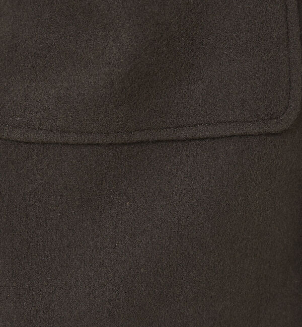 ABAHOUSE「【セットアップ対応】ウールミルド CPOシャツブルゾン/ ボックスシルエット」|ブルゾン・スタジャン|