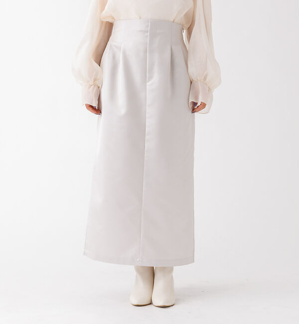 Rouge vif「サテンタックスカート」|スカート|