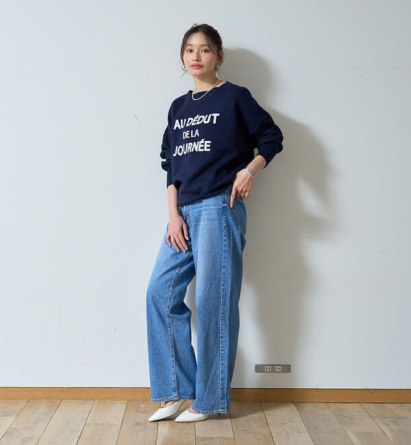 Rouge vif「【NEEDBY heritage/ニードバイヘリテージ】KOH ワイドストレート」|デニム|