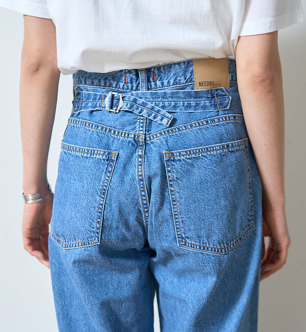 Rouge vif「【NEEDBY heritage/ニードバイヘリテージ】KOH ワイドストレート」|デニム|