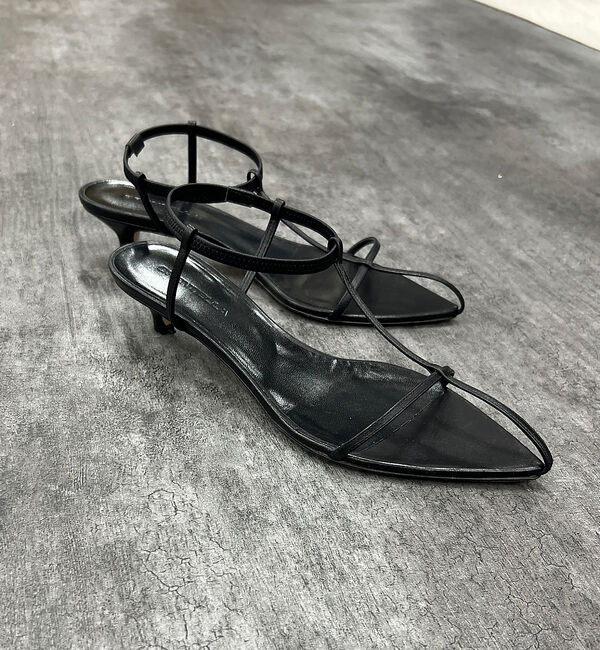 Rouge vif「【BRENTELLA/ブレンテッラ】Tストラップサンダル JANE」|サンダル|