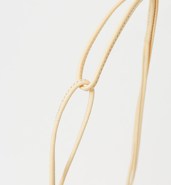 qualite「【MODERN WEAVING】ミニ巾着バッグ」|ショルダー・メッセンジャー|