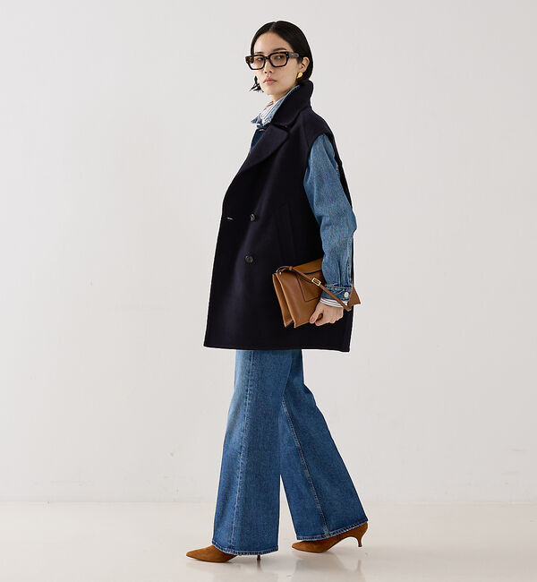 The Store by C' 「【COCUCA】リバーPコートベスト」|ピーコート|