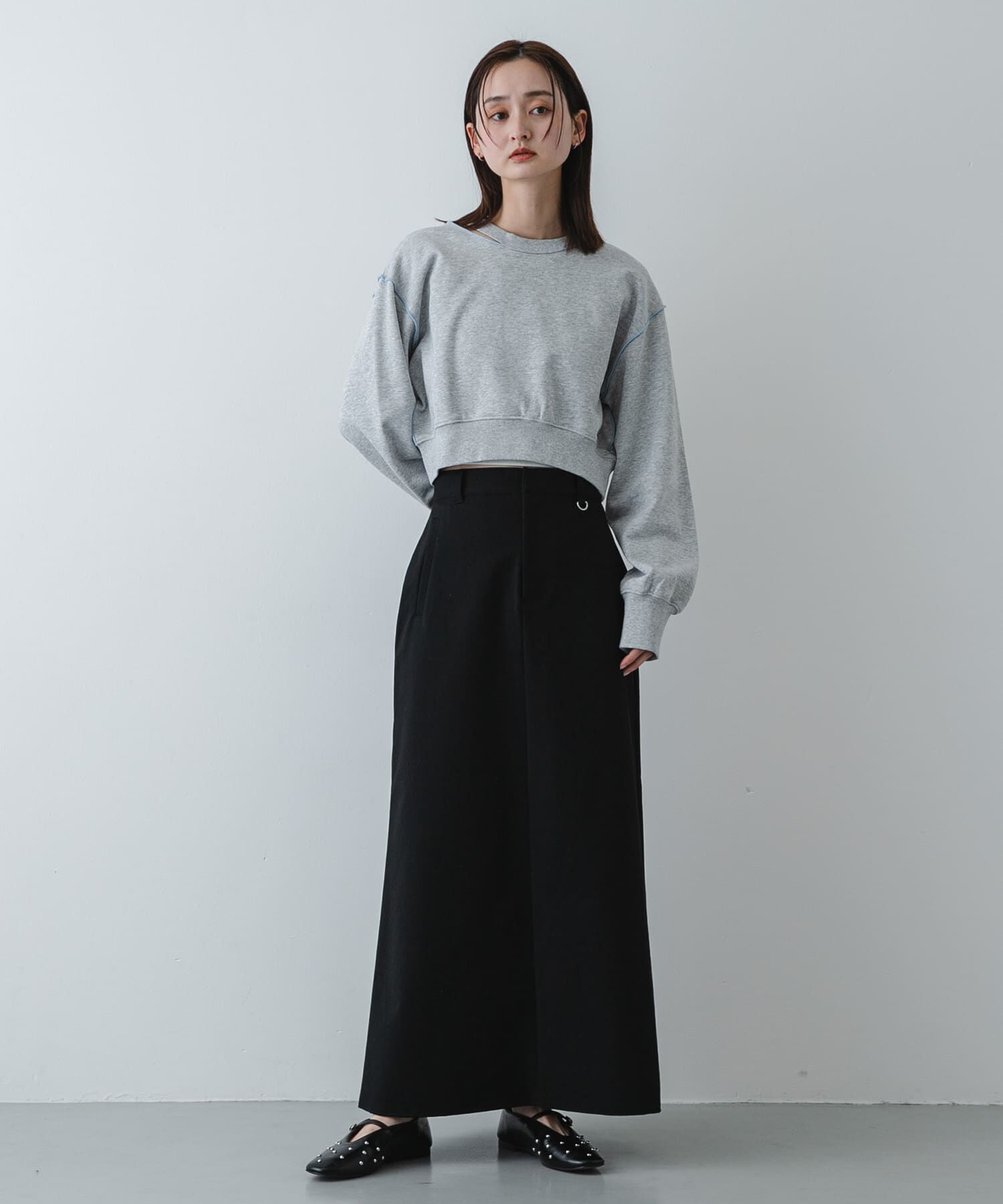 SENSE OF PLACE by URBAN RESEARCH「『イージーケア』フロントポケットチノスカート」|スカート|