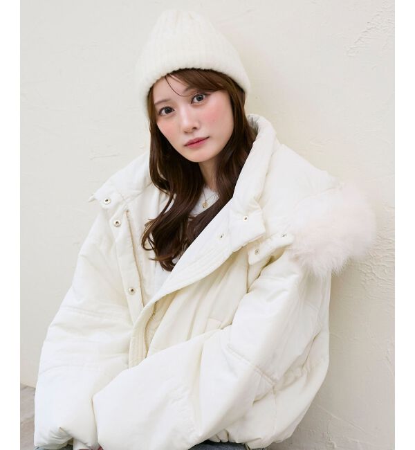  「2way中綿フードブルゾン」|ブルゾン・スタジャン|