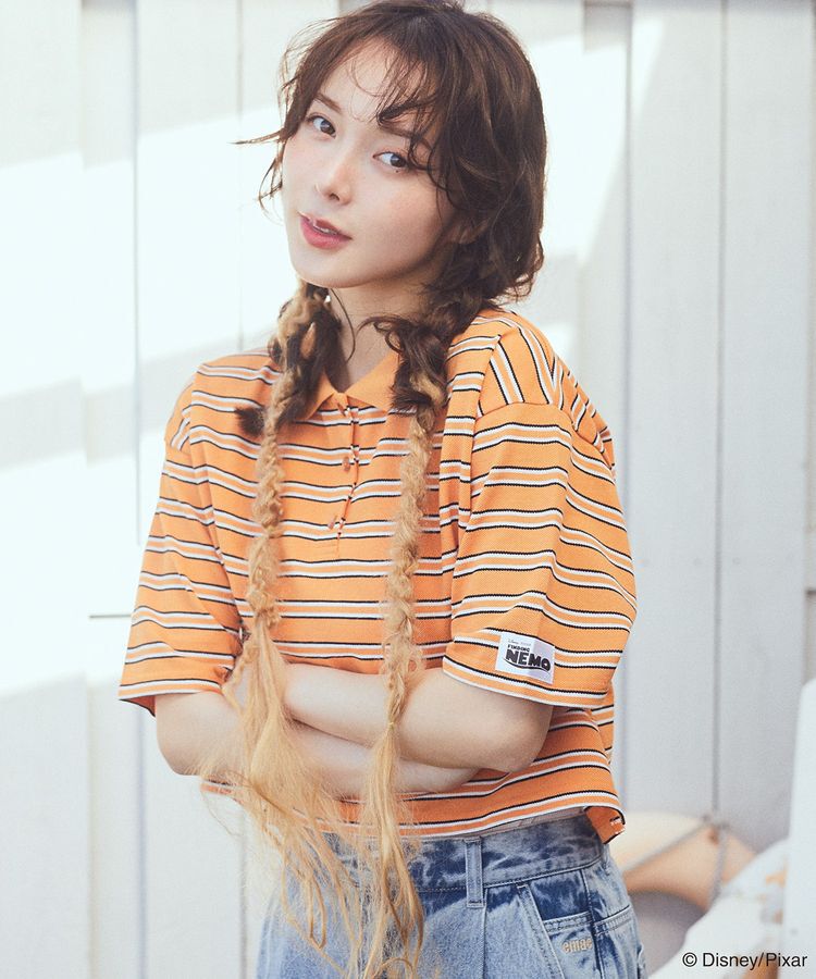 earth music&ecology「Finding Nemo/ボーダーポロシャツ」|Tシャツ・カットソー|