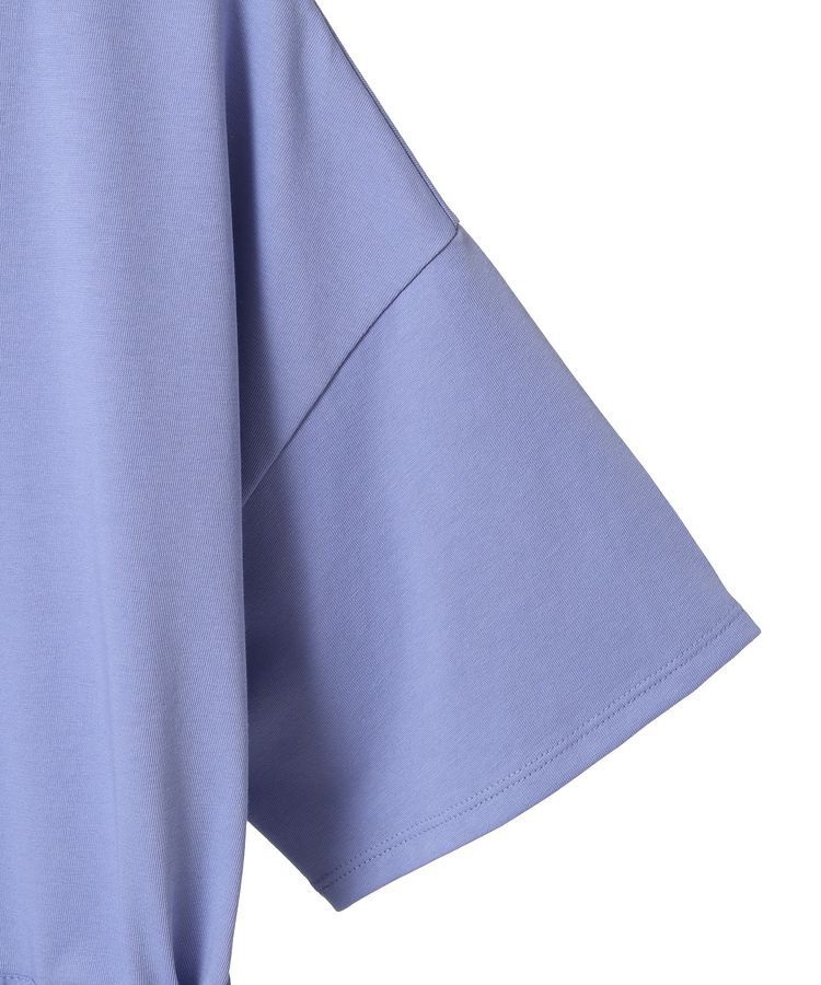 earth music&ecology「異素材ドッキングドロストチュニック」|チュニック|