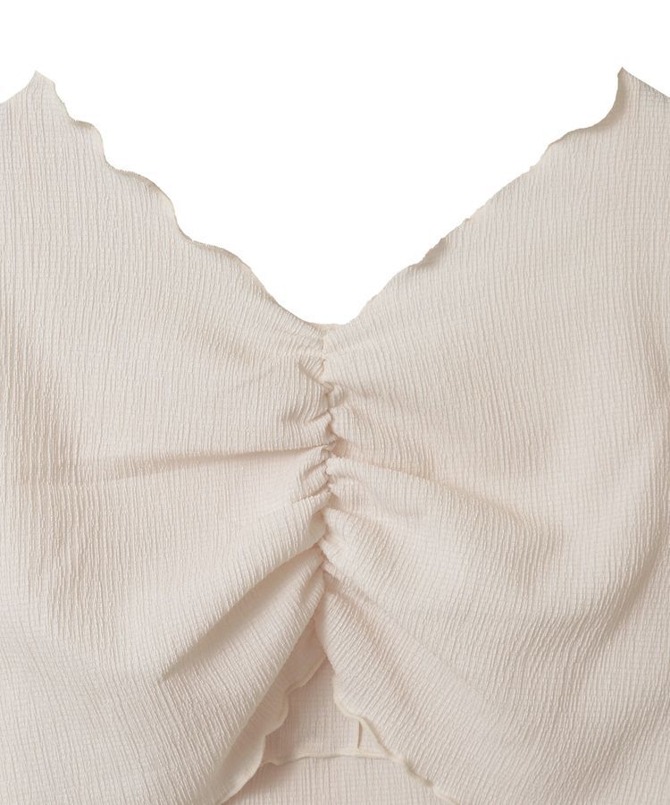 earth music&ecology「SET2点ギャザーカットカーデ＋キャミワンピース」|ワンピース|