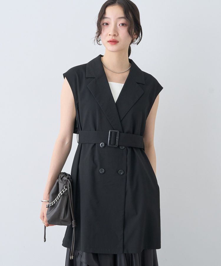 earth music&ecology「ショートジレンチ」|その他|Black