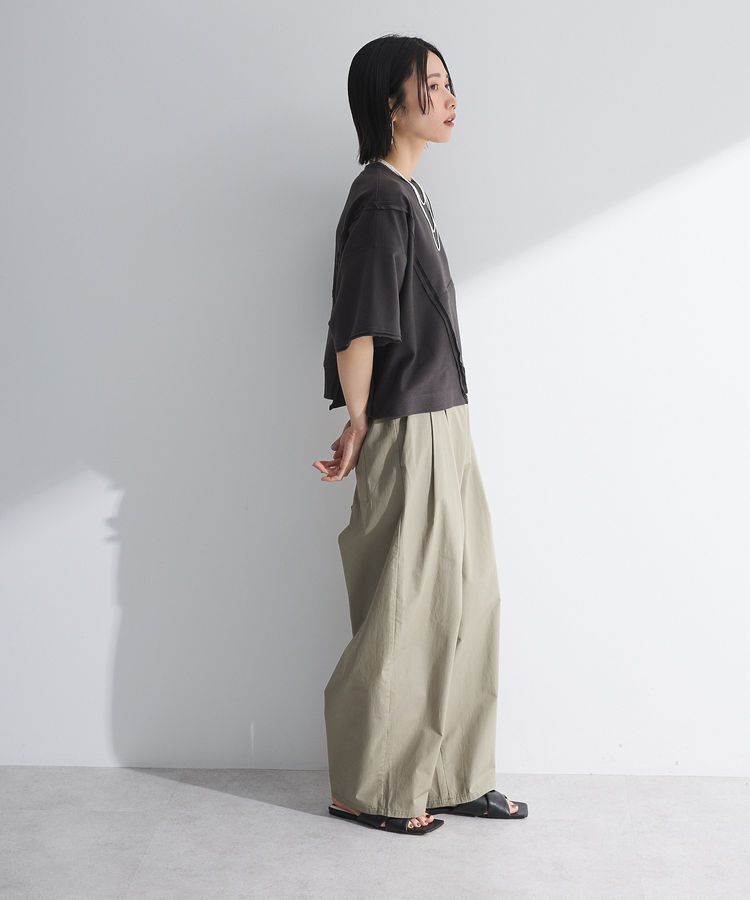 Green Parks「・ELENCARE DUE キリカエウラケプルオーバー」|スウェット・ジャージ|