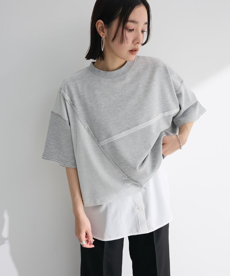 Green Parks「・ELENCARE DUE キリカエウラケプルオーバー」|スウェット・ジャージ|