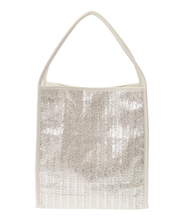 armonia「andmikkaパイピング箔雑材トートバック」|トートバッグ|