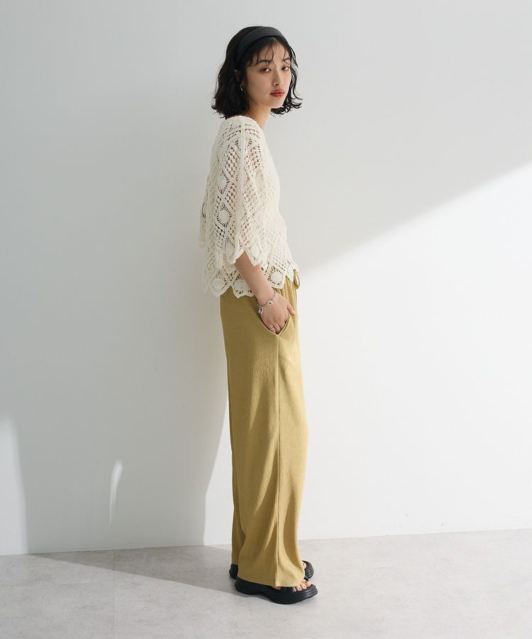 Green Parks「・SUGAR SPOON クロシェプルオーバー」|ニット・セーター|