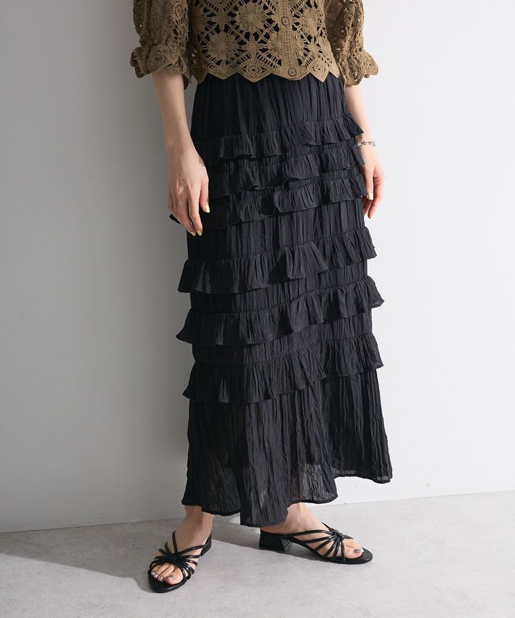 Green Parks「・SUGAR SPOON メニーフリルスカート」|スカート|