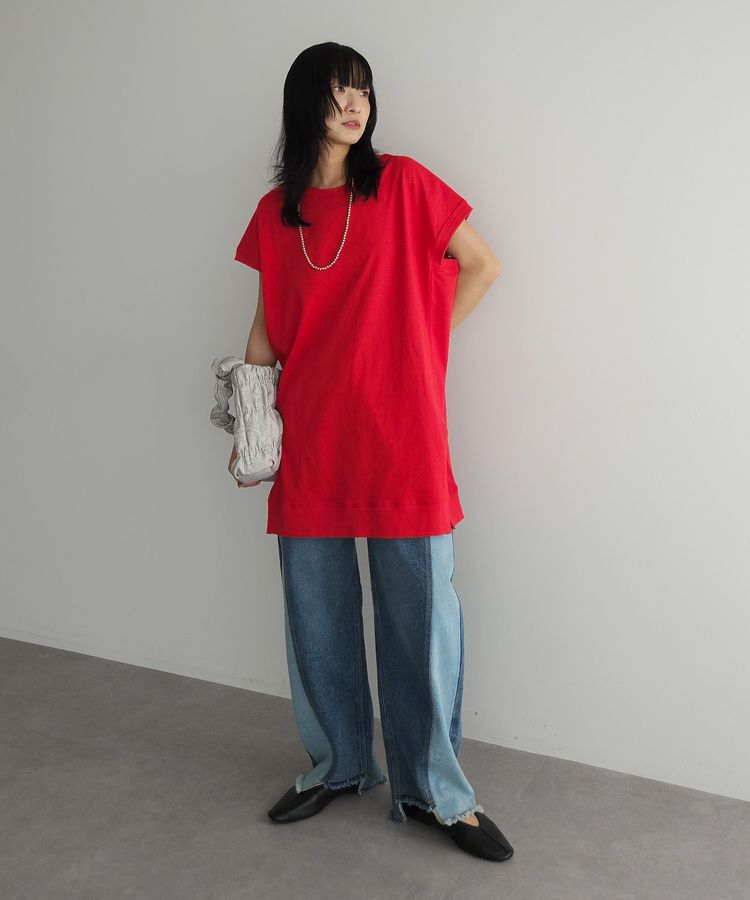 Green Parks「今年っぽフレンチスリーブカットチュニック」|チュニック|