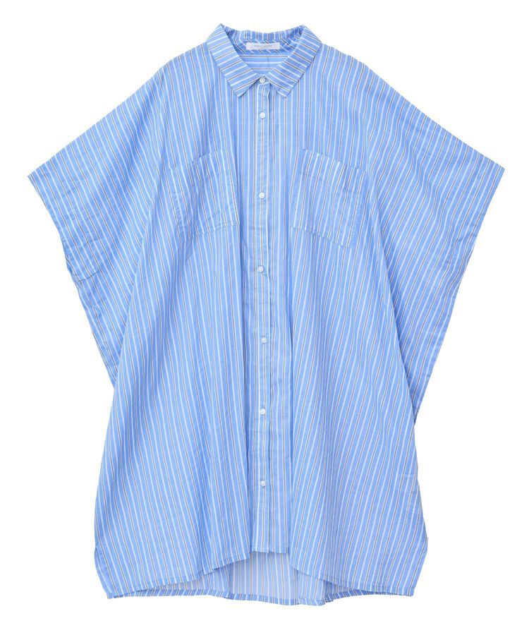 Green Parks「インド綿 ボイルポンチョチュニック」|チュニック|