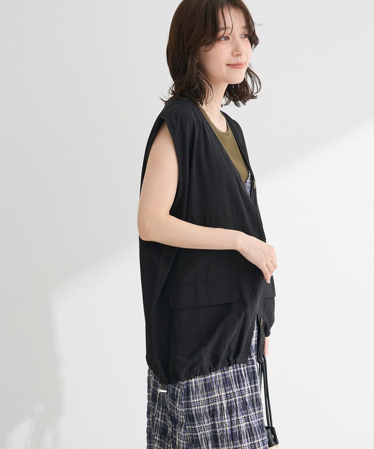 Green Parks「シアーミリタリーベスト」|ベスト・ジレ|