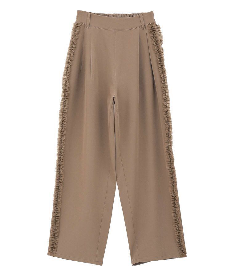 Green Parks「・swing by サイドフリルワイドパンツ」|その他|