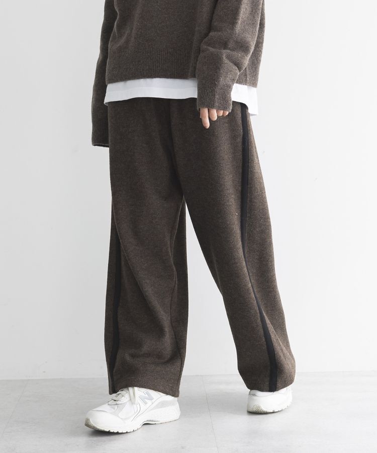 GARAGE OF GOOD CLOTHING「ニットソーサイドラインワイドパンツ」|その他|