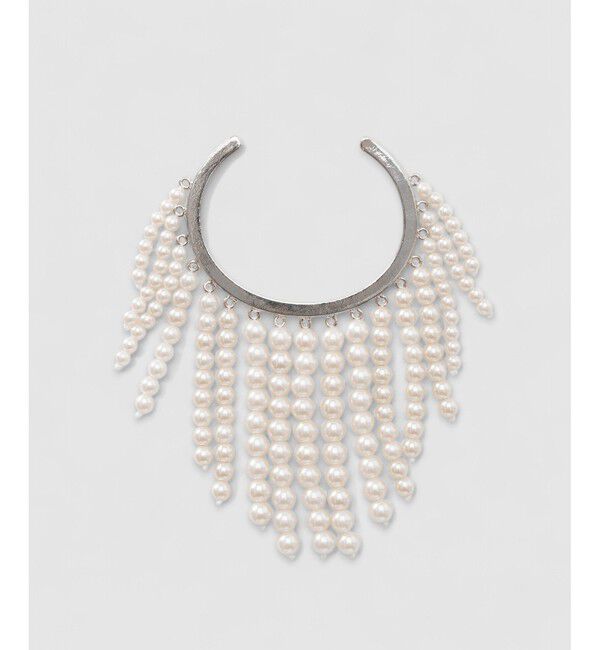 allureville「WEEPING PEARLバングル」|ブレスレット・バングル|シルバー