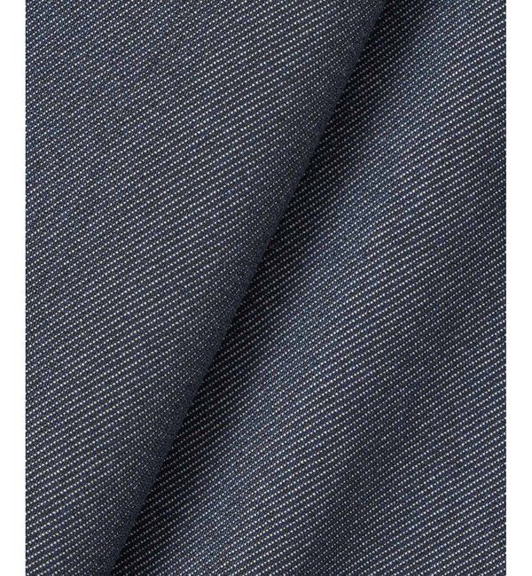 allureville「リジッドデニムライクブルゾン」|ブルゾン・スタジャン|