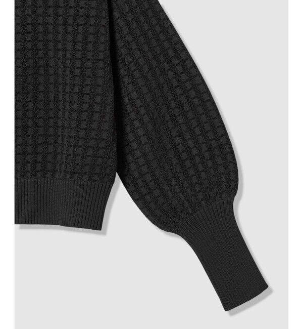 LOULOU WILLOUGHBY「【LOULOU WILLOUGHBY】ロングリブカフスモールプルオーバー」|ニット・セーター|