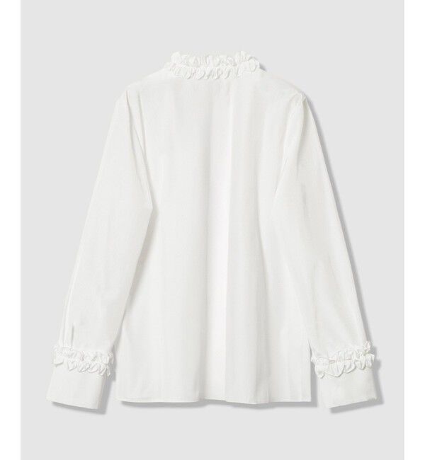 LOULOU WILLOUGHBY「【LOULOU WILLOUGHBY】テクニカルギャザーブラウス」|シャツ・ブラウス|