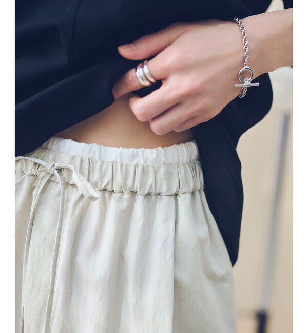 allureville「【ATELIER Line】ドローコードイージーパンツ」|チノ|