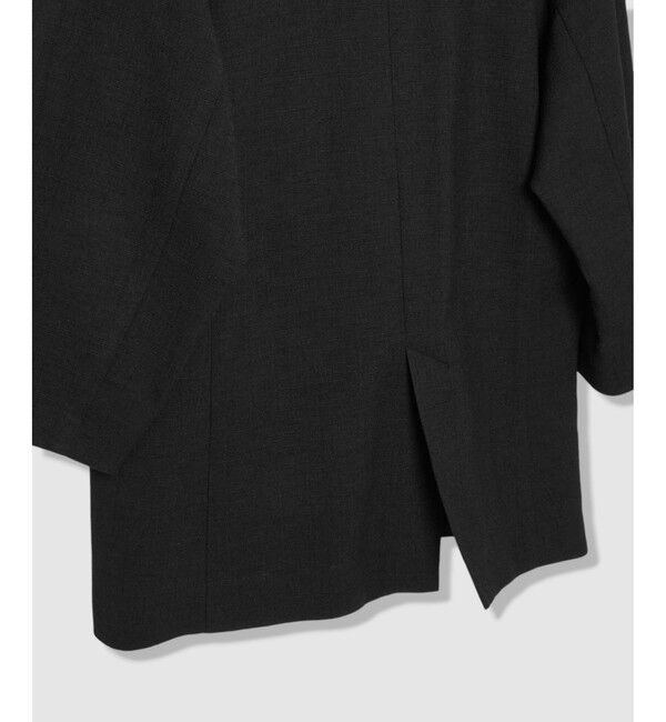 allureville「【ATELIER Line】ハーフスリーブカラーレスジャケット」|ノーカラージャケット|