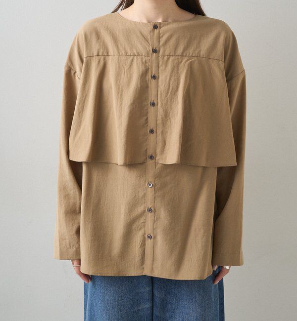  「2WAYラッフルブラウス」|シャツ・ブラウス|