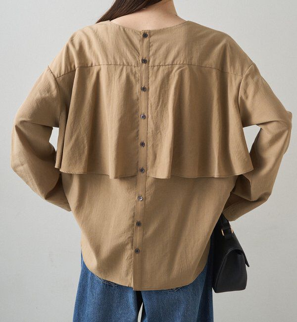  「2WAYラッフルブラウス」|シャツ・ブラウス|