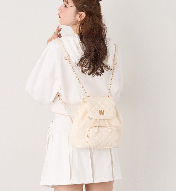  「キルティングミニリュック」|ショルダー・メッセンジャー|