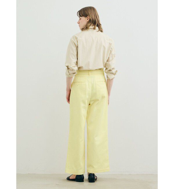 MARMARMAR「MARMARMAR ドリルツータックトラウザーズ」|その他|