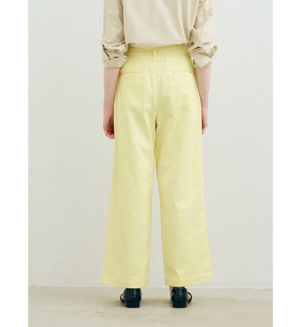 MARMARMAR「MARMARMAR ドリルツータックトラウザーズ」|その他|