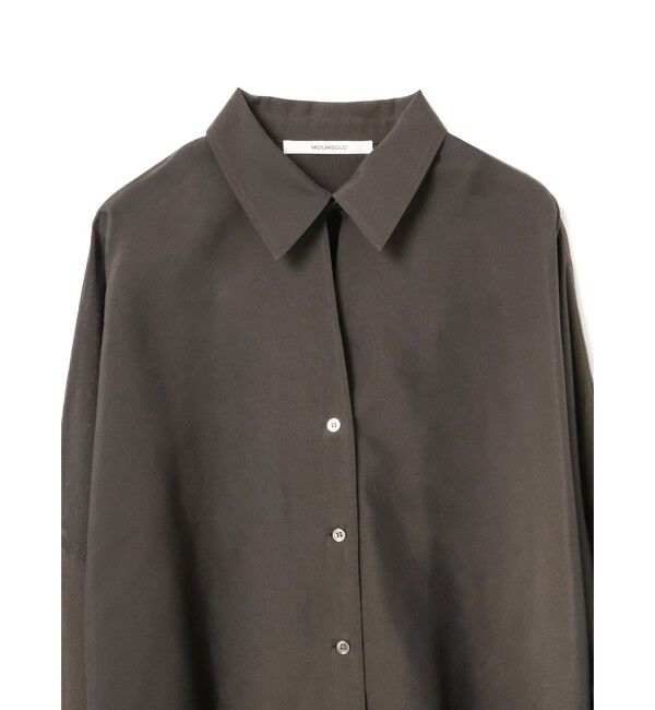 MIDIUMISOLID「MIDIUMISOLID for Ladies シアースキッパーポンチョシャツ」|シャツ・ブラウス|