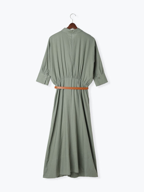 Te chichi「ベルト付きレーヨンリネンシャツワンピース」|ワンピース|