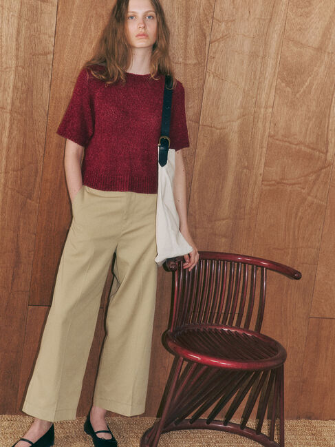 Lugnoncure「ストレートチノパンツ《2025autumn catalog item》」|その他|