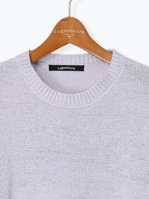 Lugnoncure「テープヤーンクルーネックニット」|ニット・セーター|