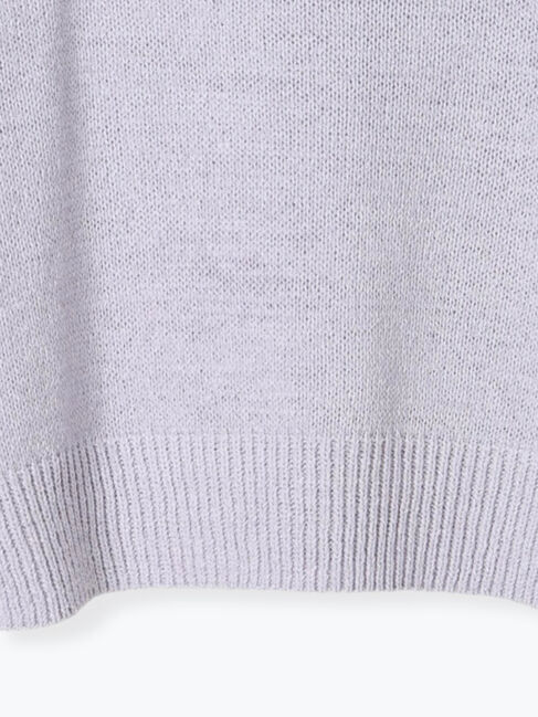 Lugnoncure「テープヤーンクルーネックニット」|ニット・セーター|