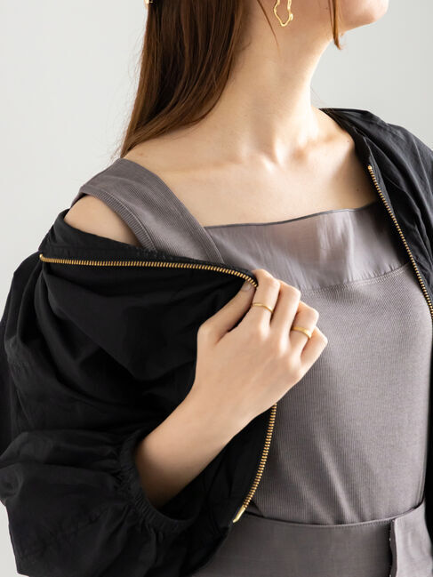 Te chichi「シアー切替タンクトップ」|タンクトップ|グレー