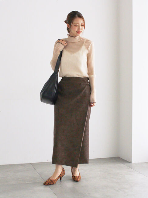 Te chichi「ランダムプリーツシアーインナー」|Tシャツ・カットソー|