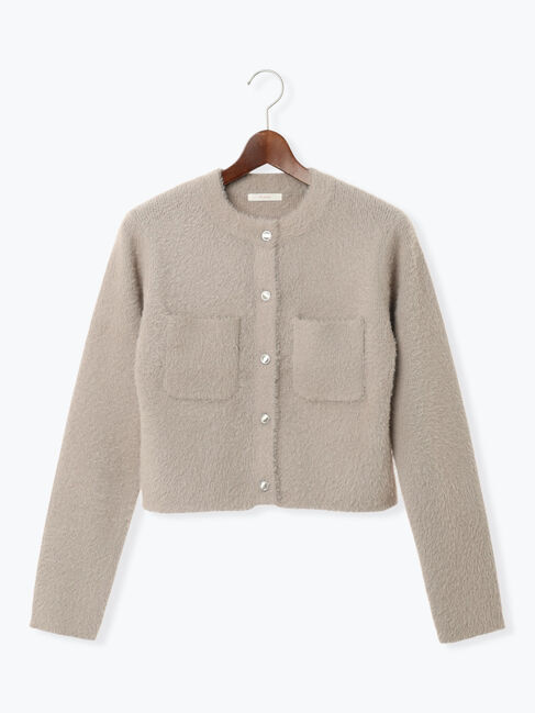 Te chichi「ショートシャギーポケットカーディガン」|カーディガン|