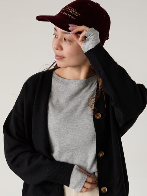 Lugnoncure「スムース起毛クルーネックカットソー」|Tシャツ・カットソー|グレー