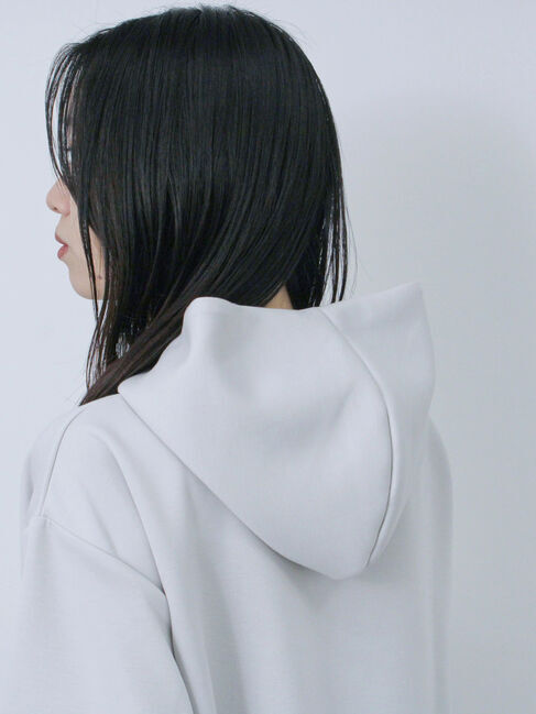 Samansa Mos2 blue「ダンボールパーカー」|Tシャツ・カットソー|