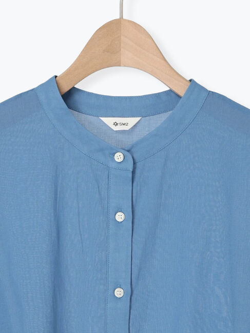 SM2「シアーバンドカラーシャツ」|シャツ・ブラウス|