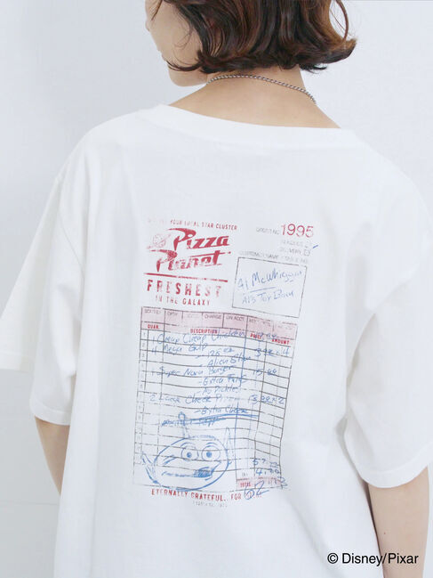 Samansa Mos2 blue「トイ・ストーリー/キャミセットTシャツ」|Tシャツ・カットソー|