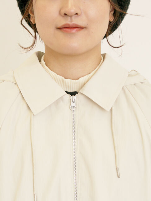 Samansa Mos2「襟付きマウンテンパーカー」|ブルゾン・スタジャン|